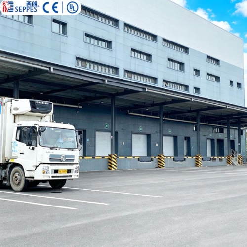 出口新西兰食品厂液压登车桥